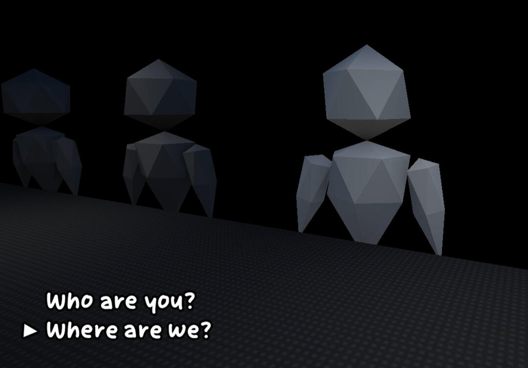 Who are you? Where are we?