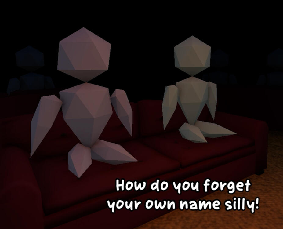 How do you forget your own name silly!